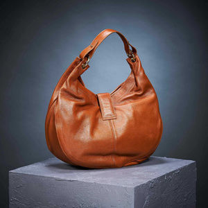 FANTASTIC DESIGNER HOBO BAG GENUINE CALF LEATHER